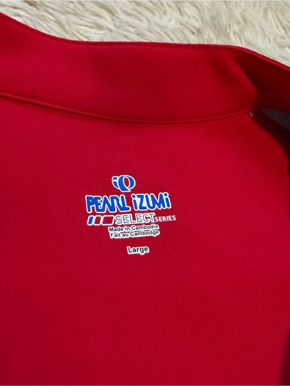 Pearl Izumi Select Series Cycling Jersey in Red - Size Large - Picture 4 of 6